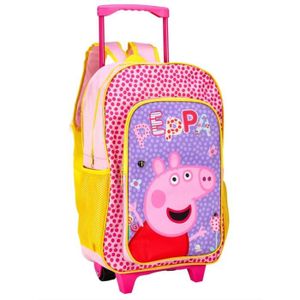 Cartable a roulette peppa pig Cdiscount