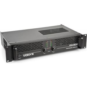 AMPLI PUISSANCE Vonyx VXA-1500 - Amplificateur professionnel, 2 x 