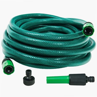 Tuyau Souple Annelé Et Armé 50m Diamètre 25mm (1") - PVC Résistant UV Pour Bassin, Pompe Et Drainage