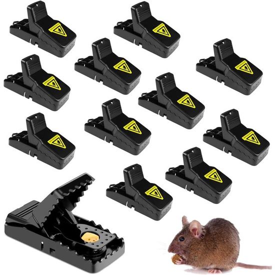 Tapette Souris KOATECH Piege A Souris Piège à Souris Piege A Rat Glue Plaque Piège Mécanique Sensible Cuisine