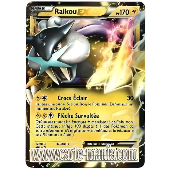 Carte Pokemon Raikou Ex Holo Reverse 38 108 N B Explorateurs Obscurs Fr Cdiscount Jeux Jouets