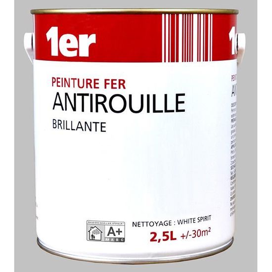Peinture Fer Noir 2 5l Mr Bricolage Achat Vente Peinture