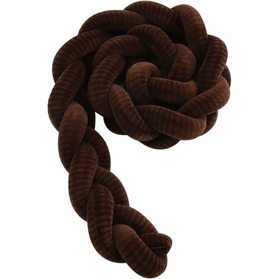 Coussin Serpentin XXL Totsy Baby - Protection Lit Bébé Multifonction 150 Cm Fait Main Safari