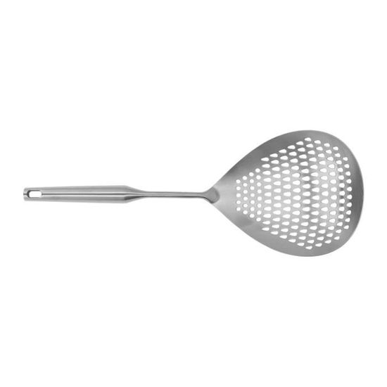 Metaltex Écumoire En Étain 24 Cm - Ultra Résistante - Pour Friture, Pâtes, Légumes