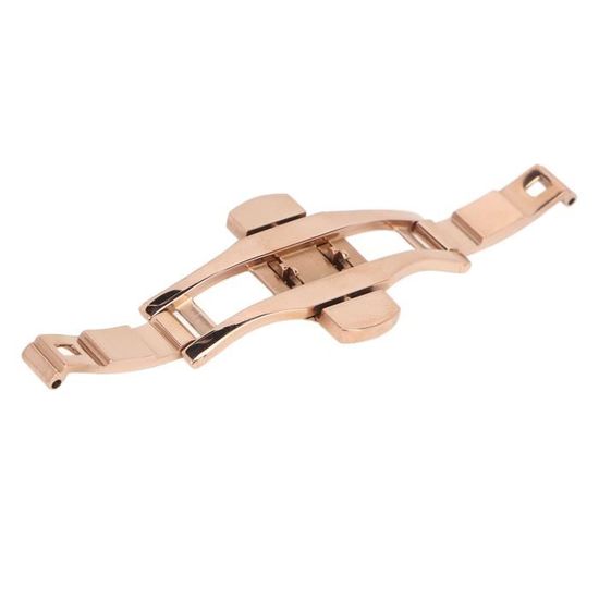 Kai Tian Bande de montre habillée pour femmes Bracelet montre en céramique argenté blanc élégant 14mm Montre Bracelet Acier Inoxydable