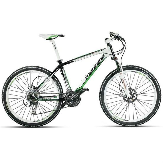 VTT Montana OZONE XL Vert Blanc Cdiscount Sport