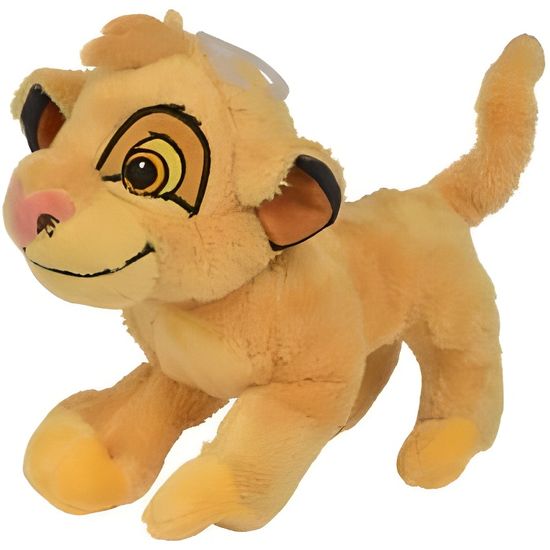 Peluche Disney Le Roi Lion - NICOTOY - Simba 18 Cm - Doudou Licence Enfant - Animaux Sauvages