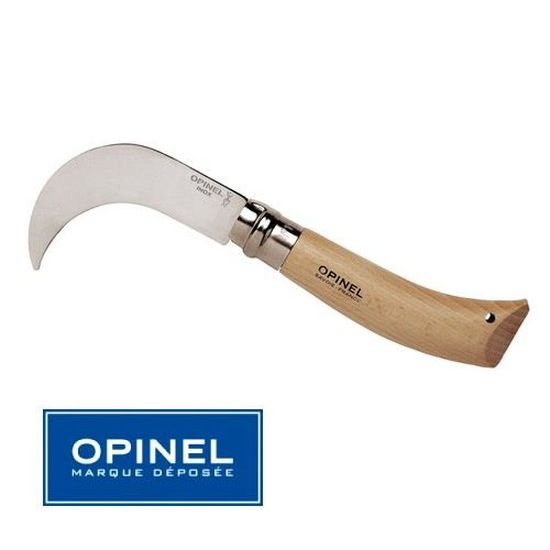 couteau serpette fermante opinel nature n 10 cdiscount jardin