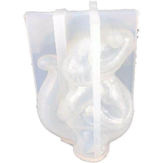 Moule En Silicone – Forme Poulpe – Pour Résine, Plâtre, Bougie, Savon (neuf)