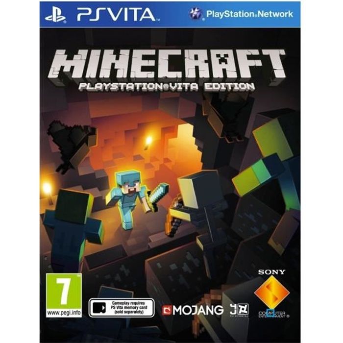 Minecraft Jeu PS Vita