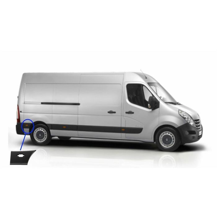 FINAO FRANCE - Cache panneau arrière droite (grand) pour Renault Master 3, Opel Movano III et Nissan NV400