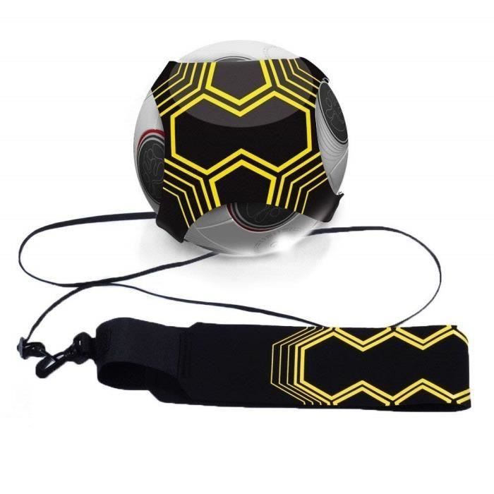 Ceinture D'entraînement de Football Réglable, Bande de Caoutchouc avec Ceinture de Néoprène Enfants Adults Débutant