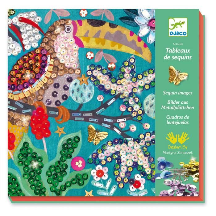 Tableaux de sequins : Flamboyants aille Unique Coloris Unique