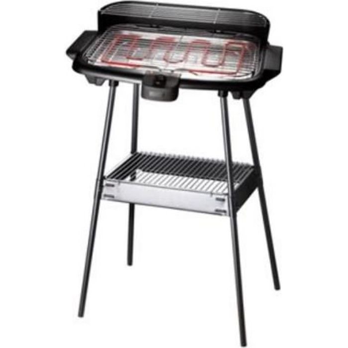 evatronic - barbecue électrique sur pieds 2000w - 001721