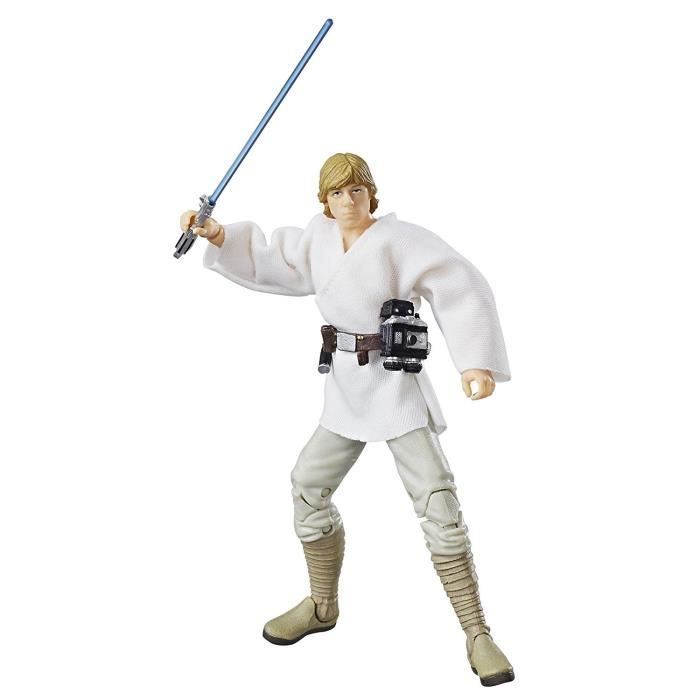Figurine Star Wars : The Black Series 40e anniversaire : Luke Skywalker aille Unique Coloris Unique