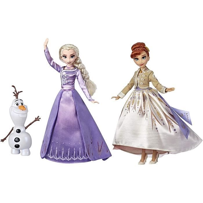 Poupées Anna Elsa Et Olaf - La Reine Des Neiges 2 - Disney HASBRO