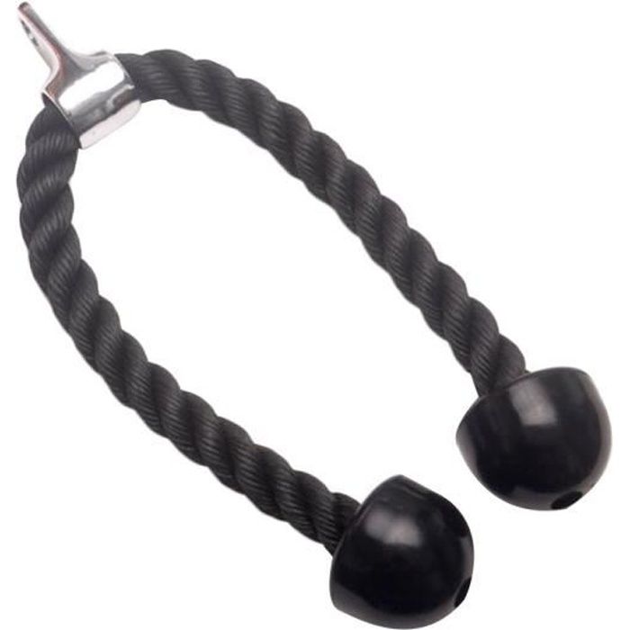 Câble Corde Entraînement Tirage Musculation Biceps Triceps Gym Fitness
