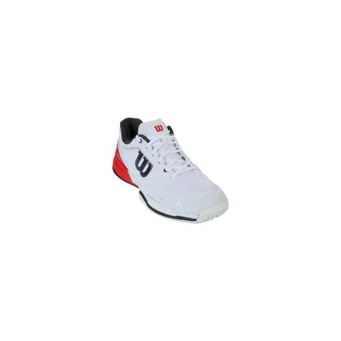 Chaussures WILSON Homme Rush Pro 2.5 Blanc / Rouge / Noir AH 2018