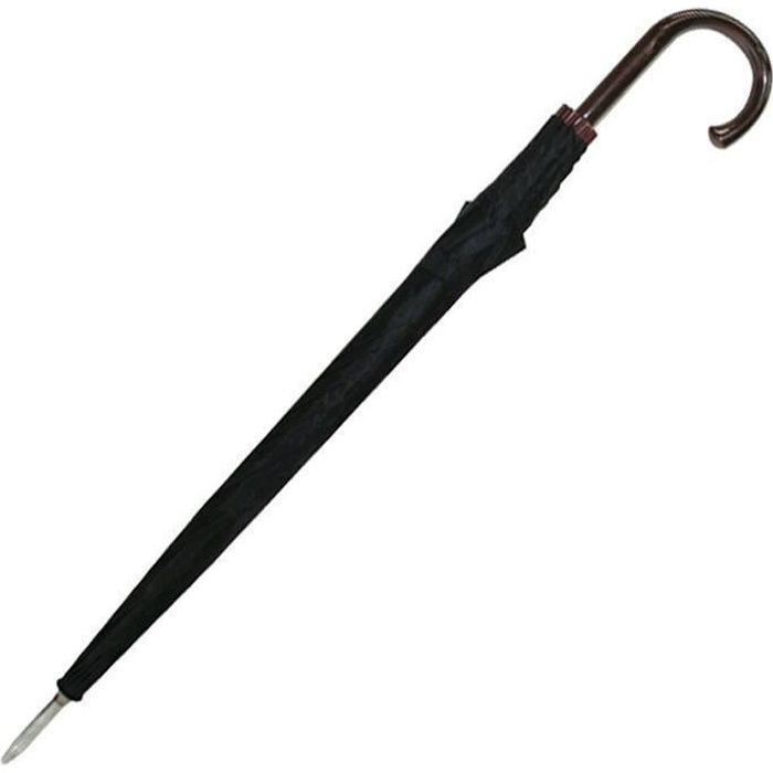 Parapluie long automatique - noir