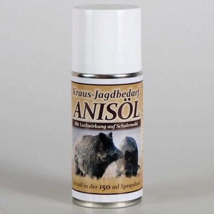 Attractif professionnel d'huile d'anis de 150 ml en spray - Attractant pour gibier 100% naturel