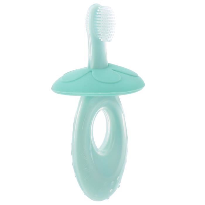 1 ensemble brosse à dents pour bébé à à poils souples outil de nettoyage des soins de la bouche ASPIRATEUR TRAINEAU