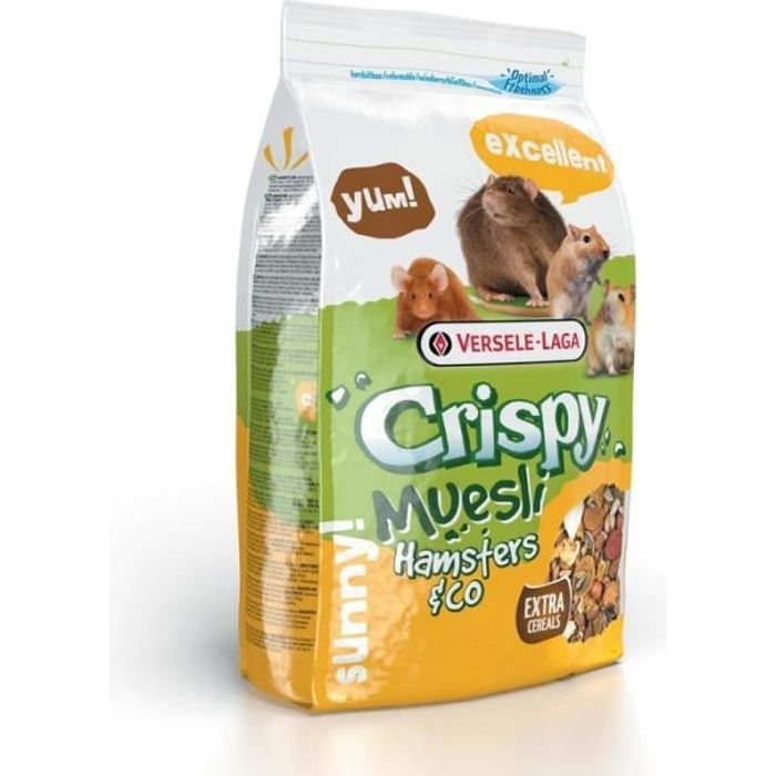 Nourriture pour hamster - hamster crispy