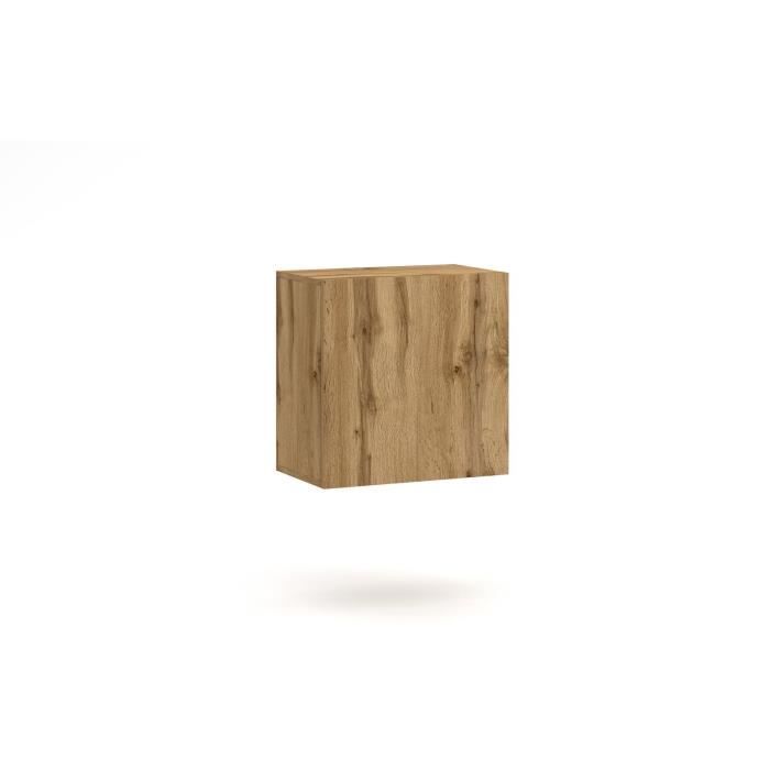 VIVALDI Armoire de rangement à suspendre - VIVO VI-5 - 50 cm - chêne wotan sans LED - style moderne