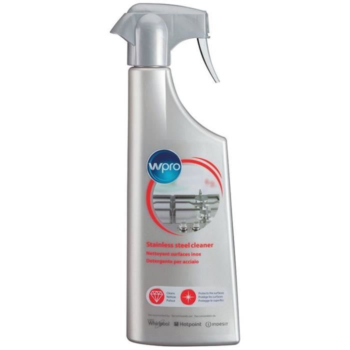 WPRO SSC212 Spray nettoyant inox et chrome 500 ml