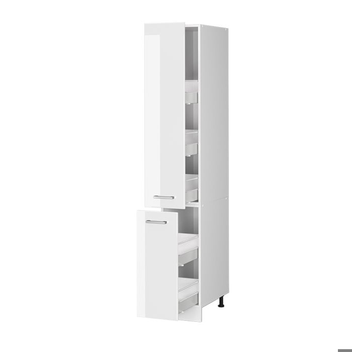 Armoire haute universelle R-Line 30cm avec portes Blanc Haute brillance Vicco 41907 Armoire haute universelle R-Line 30cm avec portes Blanc Haute brillance Vicco 41907