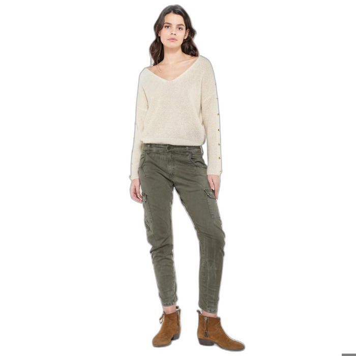 Pantalon cargo le temps des cerises femme deals