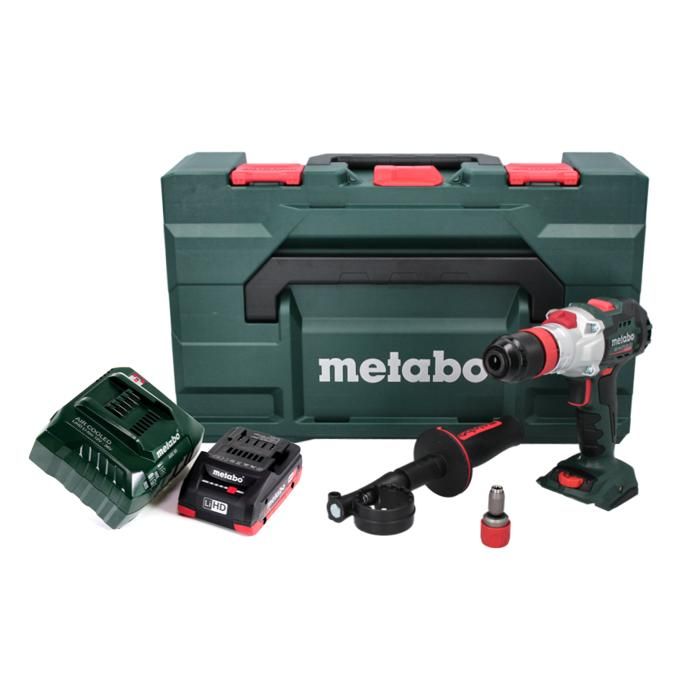 Metabo SB 18 LTX BL Q I Batterie perceuse à percussion 18 V 130 Nm Brushless + 1x batterie 4.0 Ah + Perceuse visseuse à percussion - vue 2