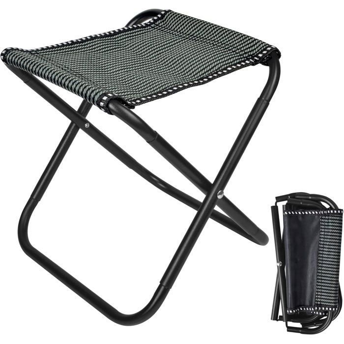 Tabouret pliant aluminium camping pêche randonnée plage jardin 200kg charge YYV