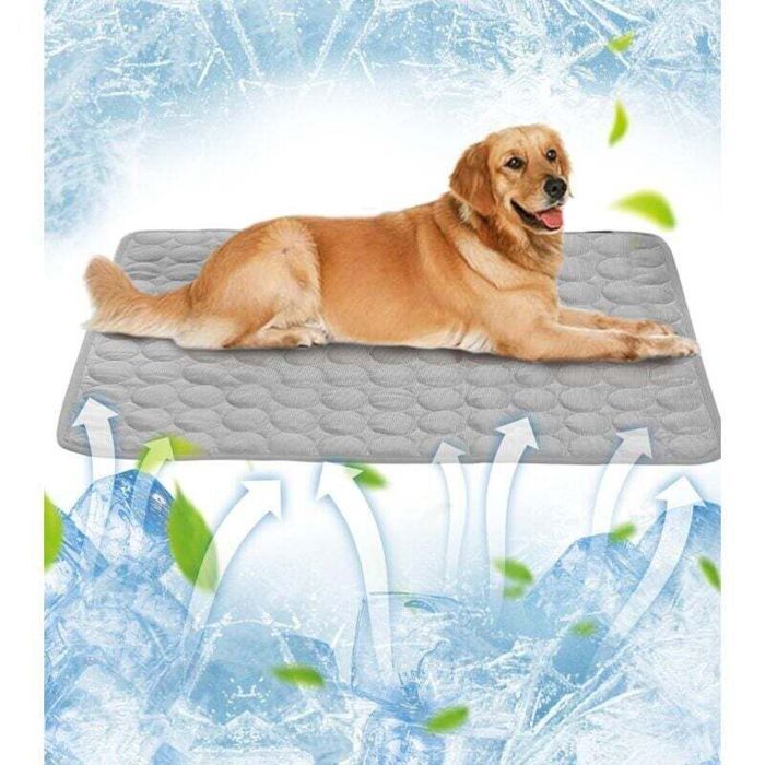 Pet Summer Ice Silk Cool Sleeping Pad Pet Sofa Cushion Floor Cushion Dog Ice Cushion Spring and Summer Cat Cooling Pad