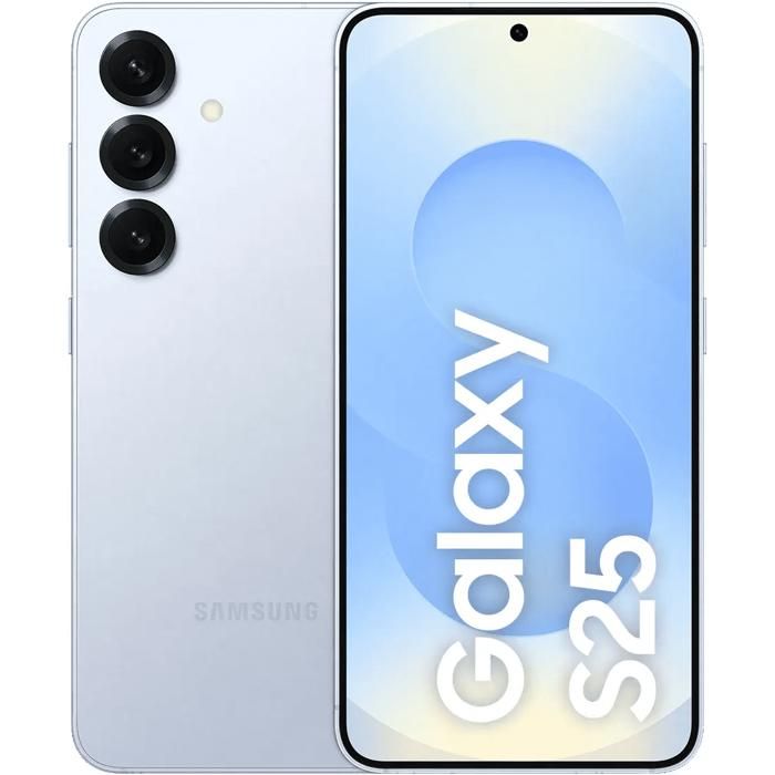 Samsung Galaxy S25 5G 12GB RAM 128GB - Ljusblå (Icyblue) S931B