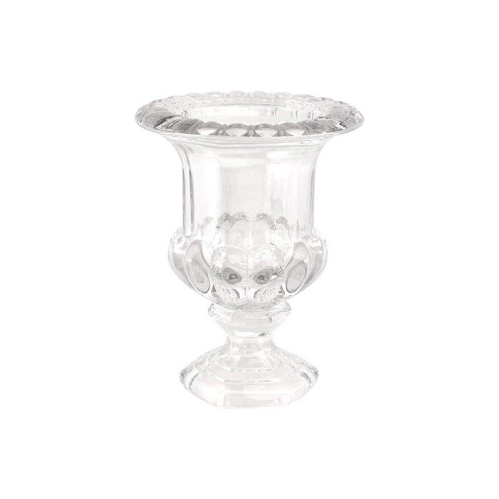 VASE VERRE FLORENCE 26CM TRANSPARENT