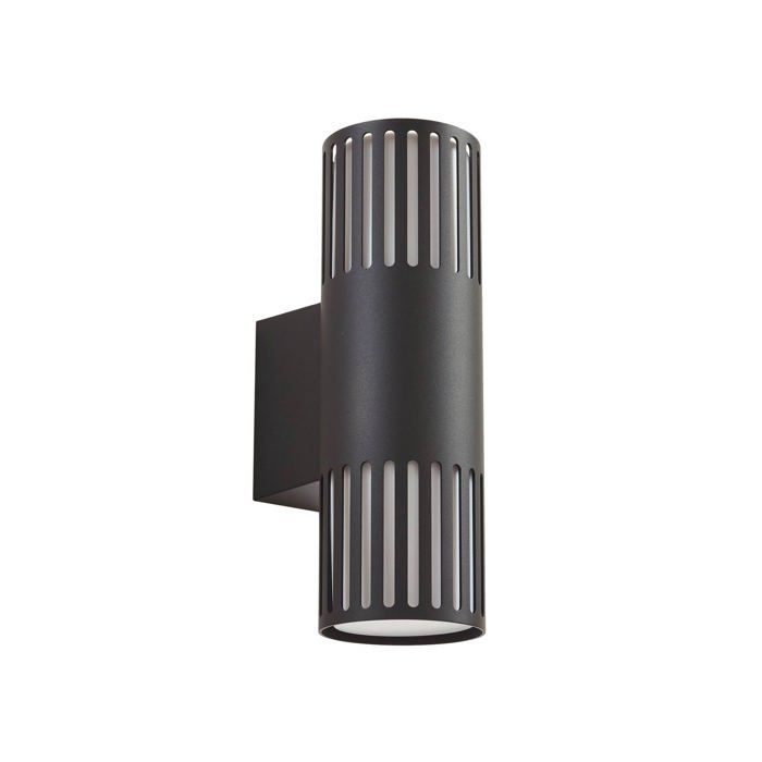 Applique extérieure - Lindby - lampe murale extérieure - Aluminium - noir blanc Applique extérieure - Lindby - lampe murale extérieure - Aluminium - noir blanc