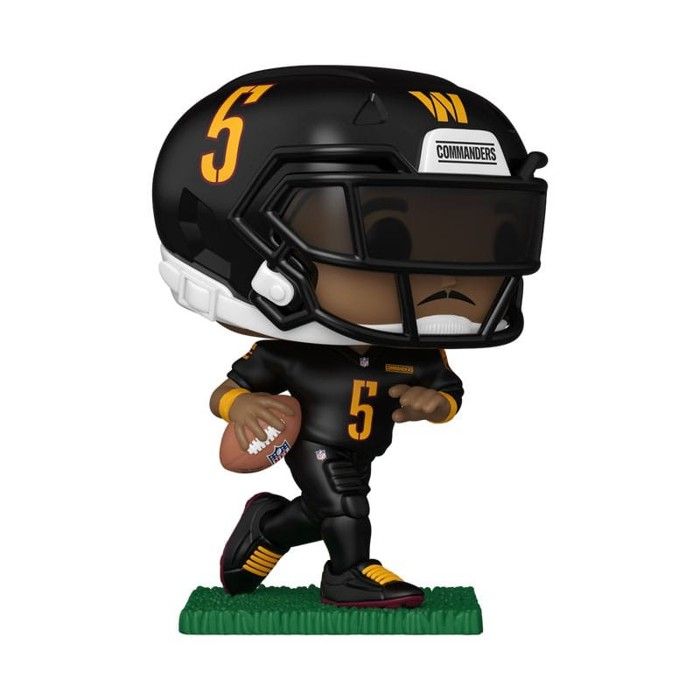 NFL Legends Figurine POP! Commanders Jayden Daniels 9 cm - vue 2