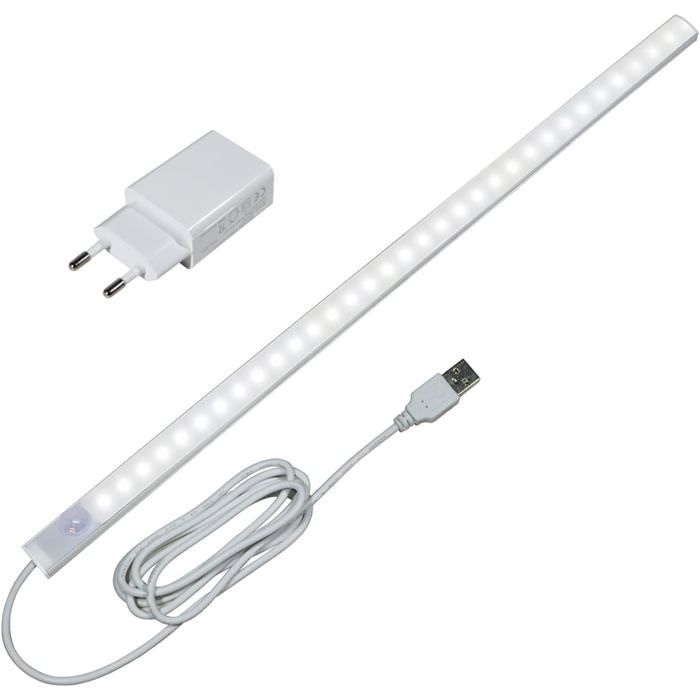 Lampe LED sous meuble  - Détecteur de mouvement haute sensibilité - Éclairage blanc froid 6000K