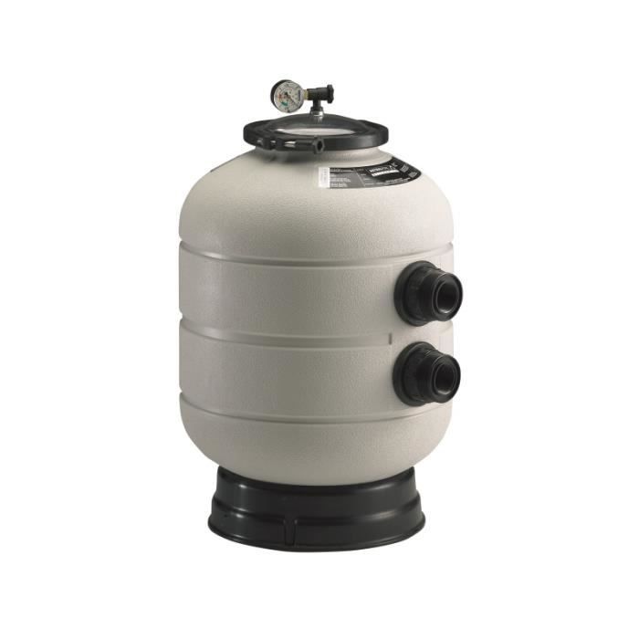 Filtre à Sable Pour Piscine Astral Cantabric Diamètre 75 Cm - Vanne 6 Voies Latérale, Débit Max 21 M³/h