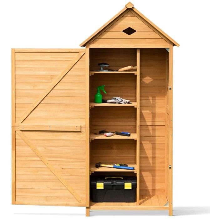 Abri De Jardin Pour Rangement Des Outils Avec 5 Compartiments Remise Des Outils Grand Capacite Pour Jardin Balcon Interieur Achat Vente Abri Jardin Chalet Abri De Jardin Cdiscount