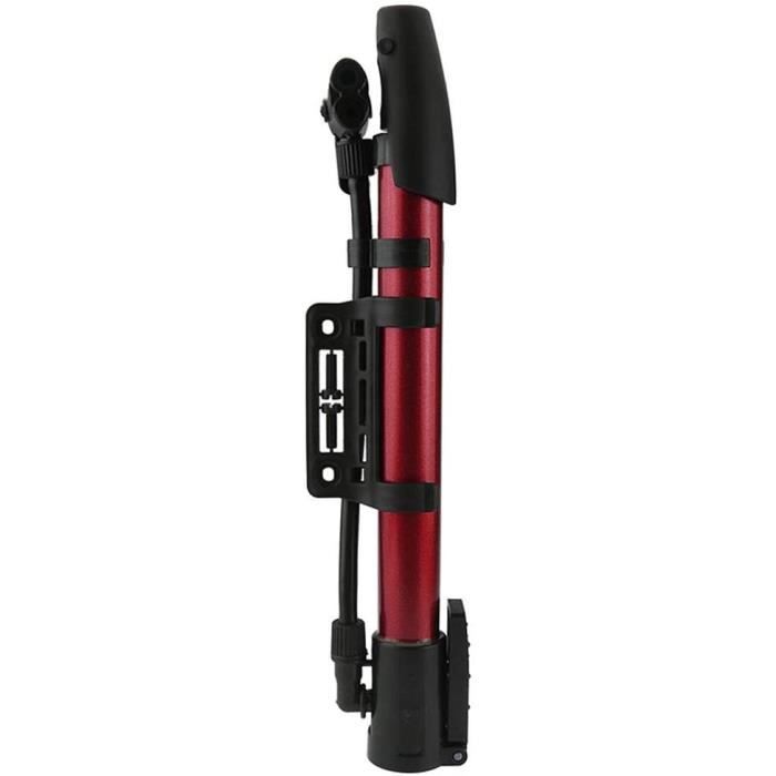 Mini Pompe à Vélo Manuelle Haute Pression - Gonfleur Portable Pour Pneus De Vélo, Ballons, Jouets - Avec Supports Et Buses