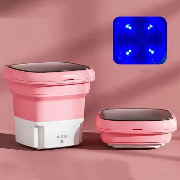 Mini Machine À Laver Pliable Pliable Portable Lave Linge Pour Etudiant Petite Machine À Laver