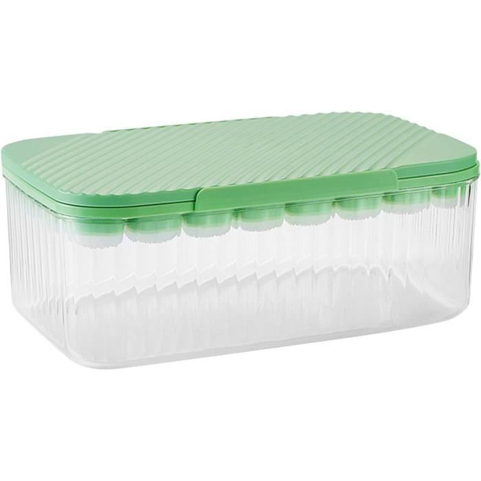 Moule,Boîte à glaçons en forme de Cube, moule pour crème glacée, scellé