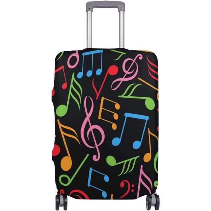 Housse De Protection Pour Valise Motif Coquelicot - Taille XL, élastique, Lavable, Avec Trous Pour Poignées Et Fermeture éclair