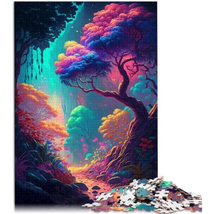 Jigsaw Puzzle Fantasy World Forest Puzzle 1000 Pièces Jigsaws Puzzles ...