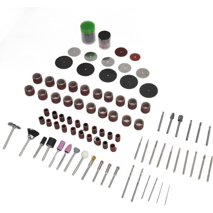 276Pcs Kit D'Accessoires D'Outils Rotatifs 1/8dans La Tige Tout Usage Pour Les Projets De R Novation Domiciliaire
