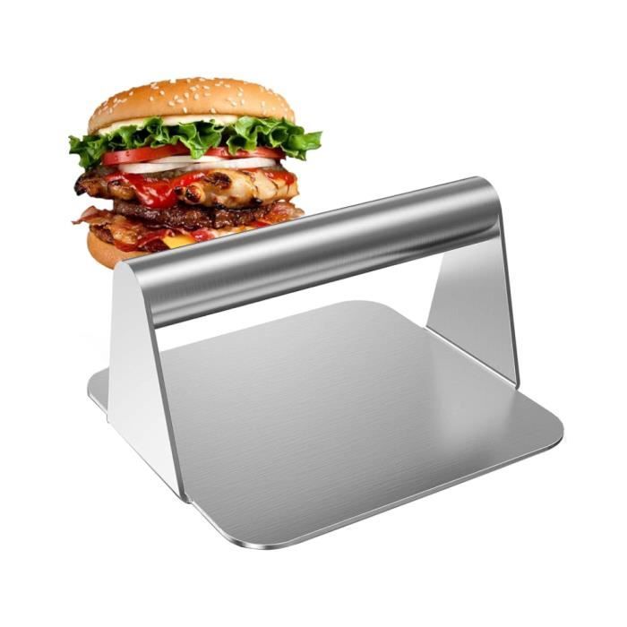 Presse à Hamburger + 100 Feuilles De Papier Sulfurisé  Un Ensemble Fabrication Manuelle De Galettes Moule Ensemble De 2 Pieces 98783328