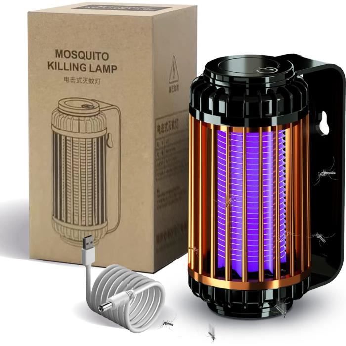 Osmo Zapplite Anti Moustique Lot De 2 Anti-moustiques USB - Lampe UV Portable (camping, Maison) Mosquito Zap
