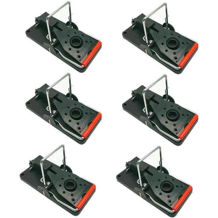 Lot De 8 Pièges à Souris, Pièges à Rats Réutilisables, Pièges à Pression, Piège à Souris Avec
