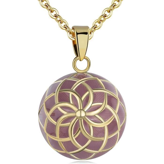 Bola Cage de Grossesse Or | Trèfle de Coeur | Félicia